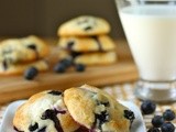 Lemon blueberry cheesecake cookies