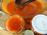 Tomato relish, salsa agrodolce, al microonde