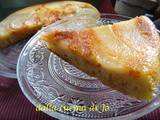 Torta-flan in padella con pere
