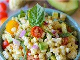 Grilled Corn Salad and RecipeGirl Cookbook Giveaway