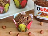 Muffin Monday: Coffee Hazelnut Muffins with Nutella Glaze