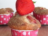 Muffin Monday: Strawberry Yogurt Muffins with Cinnamon Streusel