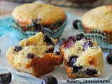 #MuffinMonday: Blueberry Cornbread Muffins