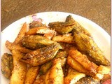 Bitter gourd Potato Fry Recipe