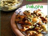 Methi Pakora | Fenugreek Fritters