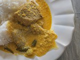 Bhetki Mach Bhapa | Bengali Bhapa Bhetki Recipe with Video | Steamed Indian Barramundi with Coconut, Mustard Paste and Yogurt