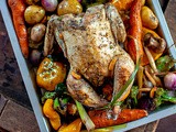 Orange and Herb Roasted Chicken and Vegetables | Roast Chicken
