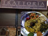 The happy (porky) meal at Trattoria, Shillong, a Khasi joint