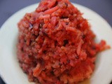 Family friendly, hot pink rice and quinoa (Beetroot, butternut squash and Indian spices)