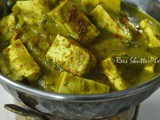 Palak Paneer Gravy Recipe | Veg Side Dish Recipes