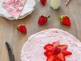 Strawberry Cloud Cake