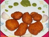 Moong Dal Bhaji (Lentil Fritters / Pakodas / Dal Vada)