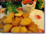 Orange cookies-biscuits (Lenten)