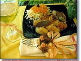 Spicy caramelized oven baked potatoes