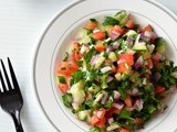 Israeli Salad | National Dish Of Israel