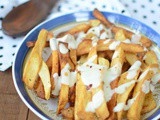 Poutine ( With Bechamel sauce ) | Poutine with White Gravy | Combo Dishes ~ Day 2