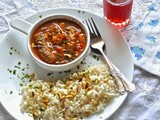 All Organic Dawood Basha - Arabic Stew of meat and caramelised onions in tomato sauce