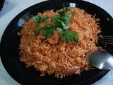 Machboos Rubyan - Traditional Bahraini Dish of Rice & Shrimps