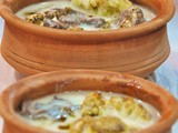Makmooret Zahra bil Fakhara (Stew of Cauliflower in Yogurt Sauce Cooked in a Clay Pot) - how a stew takes a whole new dimension