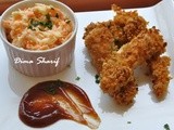 This Baked Chicken Tenders Recipe is How i Kissed  Fried Chicken  Good-bye!! With a side of my Low-Fat Coleslaw Salad