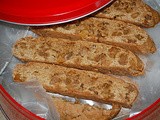 Food Blogger Cookie Swap: Gingerbread Biscotti