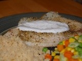 Mediterranean Tilapia with Lemon-Dill Sauce