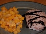 Quick-Brined Pork Chops with Roasted Butternut Squash