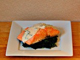 Salmon with Basil Aioli