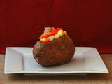 Veggie-Stuffed Baked Sweet Potatoes