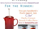 Apricot Peaches and Cream Turnovers and Sur la Table Giveaway