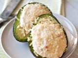 Crab Stuffed Baked Avocado