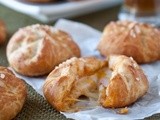 Pizza Stuffed Pretzel Rolls