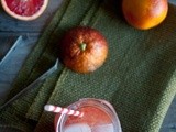 Red Rover Blood Orange and Bourbon Cocktail