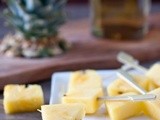 Rum Soaked Pineapple Pops