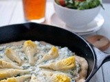 Spinach Artichoke Dip Grill Pan Pizza