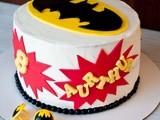 Super Simple Batman Cake with Free Printable Templates