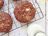 Double Chocolate Almond Cookies