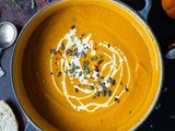 Spiced Carrot And Pumpkin Soup (Vegan)