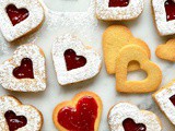 Valentine’s Day Linzer Biscuits (Cookies)