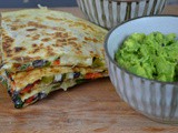 The Best Vegetarian Quesadillas Recipe with Guacamole, Nachos & Tomato Salsa
