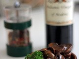 Mushrooms Marinated in Balsamic Vingear