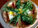 Breakfast Pizza in the Afternoon at cpk