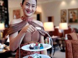 Tea Time with a Vibrant Splash of Colors and Flavors, It's Sanso Afternoon Tea at The Writers Bar in Raffles Makati