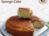 Eggless Sponge Cake Recipe | How to make Eggless Sponge Cake at home | (Eggless Simple Sponge Cake)
