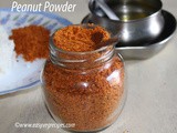 Peanut Powder Recipe How to make Peanut Powder for Rice