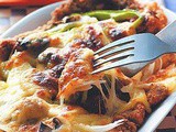 Baked chicken row