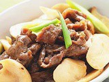Beef with oyster sauce