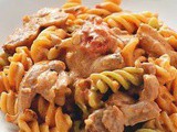 Chicken spiral macaroni