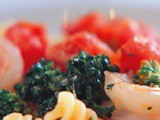 Coconut shrimp penne