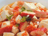 Crab roe tofu